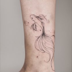 Halak csillagjegy tetoválás