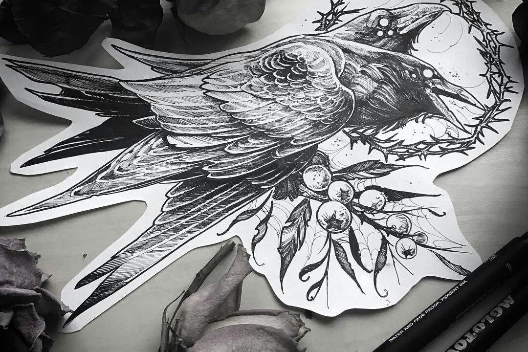 1611201963_50-p-eskizi-tatu-voron-obraz-50