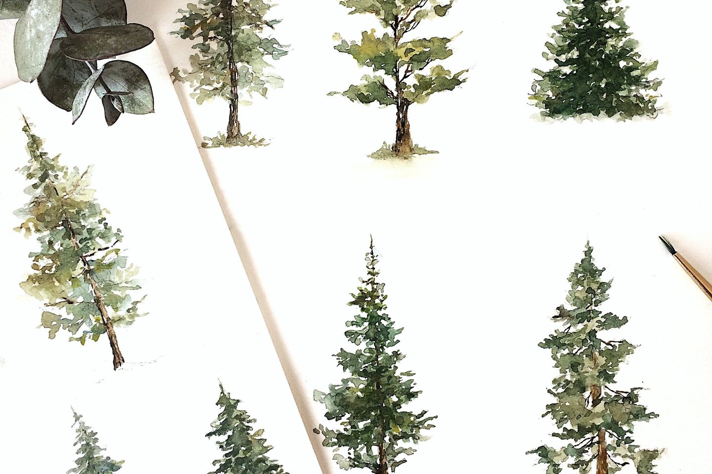 1656512515_25-papik-pro-p-watercolor-pine-trees-25