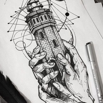 Black and white sketches (22)