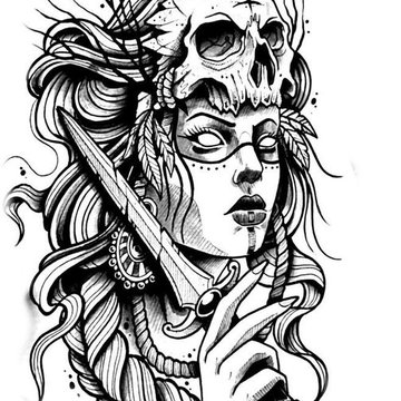 Black and white sketches (10)