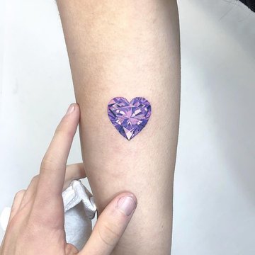 Purple-diamond-tattoo-by-Eden-Kozo